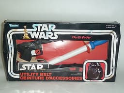 SUPER RARE UNUSED CANADIAN STAR WARS KENNER DARTH VADER UTILITY BELT 38470 MIB
