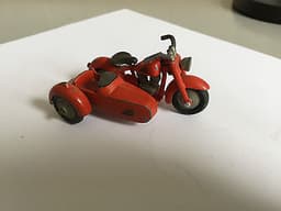 Tekno # 762 Harley-Davidson or Indian Motorcycle with sidecar - good condition