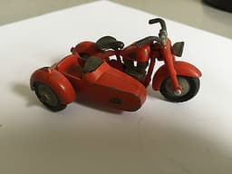 Tekno # 762 Harley-Davidson or Indian Motorcycle with sidecar - good condition