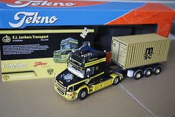 Tekno- Jonkers Transporte Scania Torpedo with 20\' container tipper