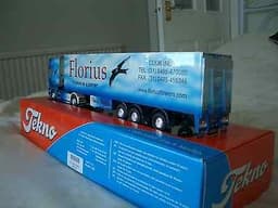 TEKNO SCANIA R TOPLINE FLORIUS HANS DE LAAT DUTCH 1:50 DIECAST LORRY