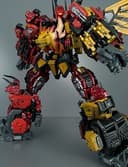 TRANSFORMERS CUSTOM MP REALISTIC G1 PREDAKING COMBINER MASTERPIECE