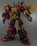 TRANSFORMERS CUSTOM MP REALISTIC G1 PREDAKING COMBINER MASTERPIECE