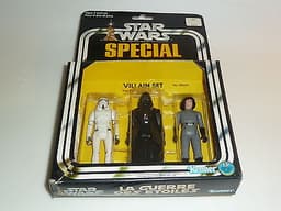 ULTRA RARE STAR WARS SPECIAL VILLAIN ACTION FIGURE SET 38650 KENNER CANADA