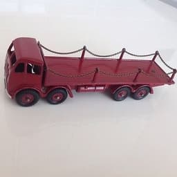 Very Rare Dinky Toy 505 Foden With Chains Maroon Original Boxed