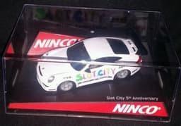VERY RARE NINCO SCALEXTRIC SLOT CITY 5TH ANNIVERSARY 50446 PORSCHE 997 ROADCAR