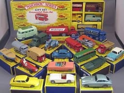 Vintage 60\'s Matchbox G-1 Commercial Vehicles Gift Set BEAUTIFUL MINT & BOXED