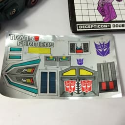 Vintage G1 Takara Hasbro Transformers Robot - Doubledealer Knok Skar Boxed