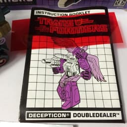 Vintage G1 Takara Hasbro Transformers Robot - Doubledealer Knok Skar Boxed