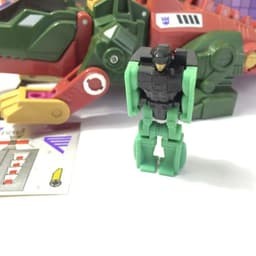 Vintage G1 Takara Hasbro Transformers Robot Headmaster Grax Skullcruncher Boxed