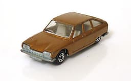 Vintage POLISTIL Citroen GS Diecast Brown Car Model Italy RJ37 Club 33 Politoys