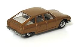 Vintage POLISTIL Citroen GS Diecast Brown Car Model Italy RJ37 Club 33 Politoys
