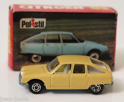 Vintage POLISTIL Citroen GS Diecast Car Model Italy RJ37 Club 33 Politoys