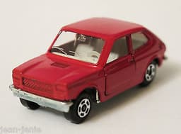 Vintage POLISTIL Fiat 127 Diecast Car Model Italy RJ11 1970\'s Club 33 Politoys