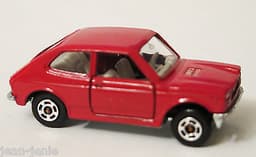 Vintage POLISTIL Fiat 127 Diecast Car Model Italy RJ11 1970\'s Club 33 Politoys