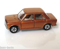 Vintage POLISTIL Fiat 128 Diecast Car Model Italy RJ12 1970\'s Club 33 Politoys