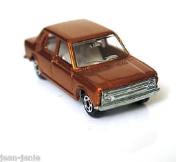Vintage POLISTIL Fiat 128 Diecast Car Model Italy RJ12 1970\'s Club 33 Politoys