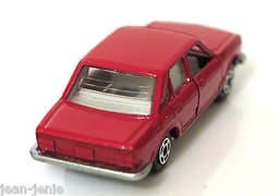 Vintage POLISTIL Fiat 132 GLS Diecast Car Model Italy RJ15 70\'s Club 33 Politoys