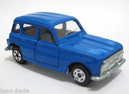 Vintage POLISTIL Renault 4 Diecast Car Model Italy RJ22 1970\'s Club 33 Politoys