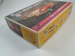 Vintage Revell xK-E Jaguar GT Model Kit Slot Car 1/32nd Scale Toy SP500 Motor x2