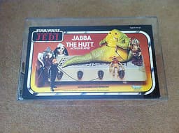 Vintage Star Wars Kenner 1983 Jabba the Hutt MISB Playset UKG 85% - Not AFA