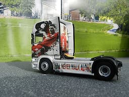 WSI Scania 1/50 Code 3 Steven Gerrard Truck Suit Tekno Conrad Corgi Trailer