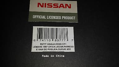 1/18 Autoart Nismo Nissan R390 no. 22 Nissan Nismo R 390 #22 no.23 number 22