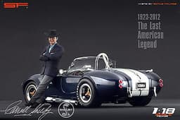 1/18 Carroll Shelby VERY RARE!!! figures for1:18 Autoart Greenlight Exoto