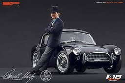 1/18 Carroll Shelby VERY RARE!!! figures for1:18 Autoart Greenlight Exoto