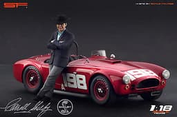 1/18 Carroll Shelby VERY RARE!!! figures for1:18 Autoart Greenlight Exoto