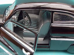 1:18 ERTL 1949 MERCURY COUPE JAMES DEAN EDITION BLACK MODEL CAR LHD AMERICAN !!!