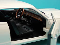 1:18 SUN STAR 1967 MERCURY COUGAR WHITE AMERICAN MODEL CAR MUSCLE RARE LHD L@@K!