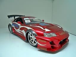 1:18 TOYOTA SUPRA 1995 JAPANESE JDM DRIFT CAR BY Jada ! DIECAST MODEL *V. RARE!*