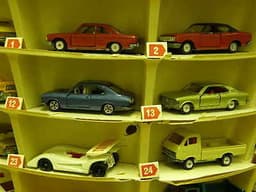 14no. Vintage Tomica Die Cast Toys, First Series, Mint and Boxed