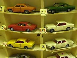 14no. Vintage Tomica Die Cast Toys, First Series (Variations), Mint and Boxed