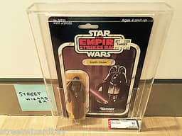 1980 Star Wars AFA Graded 80 Kenner Darth Vader ESB 41 Back-D Empire Strikes