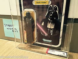 1980 Star Wars AFA Graded 80 Kenner Darth Vader ESB 41 Back-D Empire Strikes