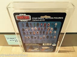 1980 Star Wars AFA Graded 80 Kenner Darth Vader ESB 41 Back-D Empire Strikes