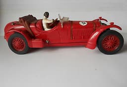 Alfa Romeo 8c 2300 Red #4 Scalextric Slot Car 1/32 Plastic Super Model