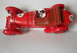 Alfa Romeo 8c 2300 Red #7 Scalextric Hornby Hobbies Slot Car 1/32 Plastic
