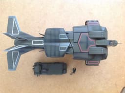 Aoshima Aliens Drop Ship 01 PLUS Aoshima Aliens APC Vehicle, Die Cast 1/72 Scale