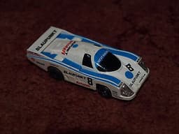 AURORA TOMY AFX SLOT CAR LEMANS PORSCHE 962 BLAUPUNKT #8 TESTED & RUNNING