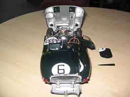 AUTOart Jaguar D type 1/18 Lemans 24 hour winner Hawthorn die cast