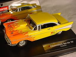 Carrera Chevrolet Bel Air \'57 Yellow 27259 MB 1/32 slot car