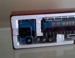 Corgi 1/50 Scale Truck -R G Bassett & Sons- Scania Topline Limited Edition
