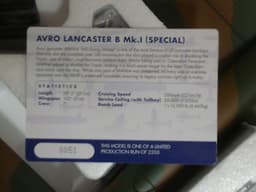 Corgi Aviation Avro Lancaster B1 special 1/72 scale die cast model
