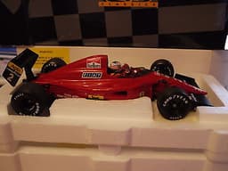 Danbury Mint Nigel Mansell Ferrari 641/2 Diecast Model. Scale 1:18