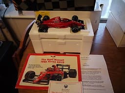Danbury Mint Nigel Mansell Ferrari 641/2 Diecast Model. Scale 1:18