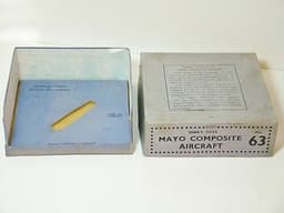Dinky 63 Pre-war Mayo Composite Aircraft Empty Box