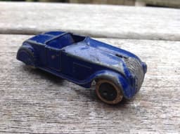 Dinky Cars Pre-War Finds (Blue Car)